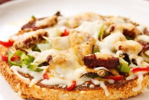 Simit pizza