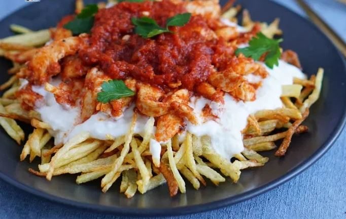 Tavuklu Çökertme Kebabı