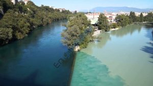 Dunyanın en ilginc yerileri Rhone ve Arve Nehirleri